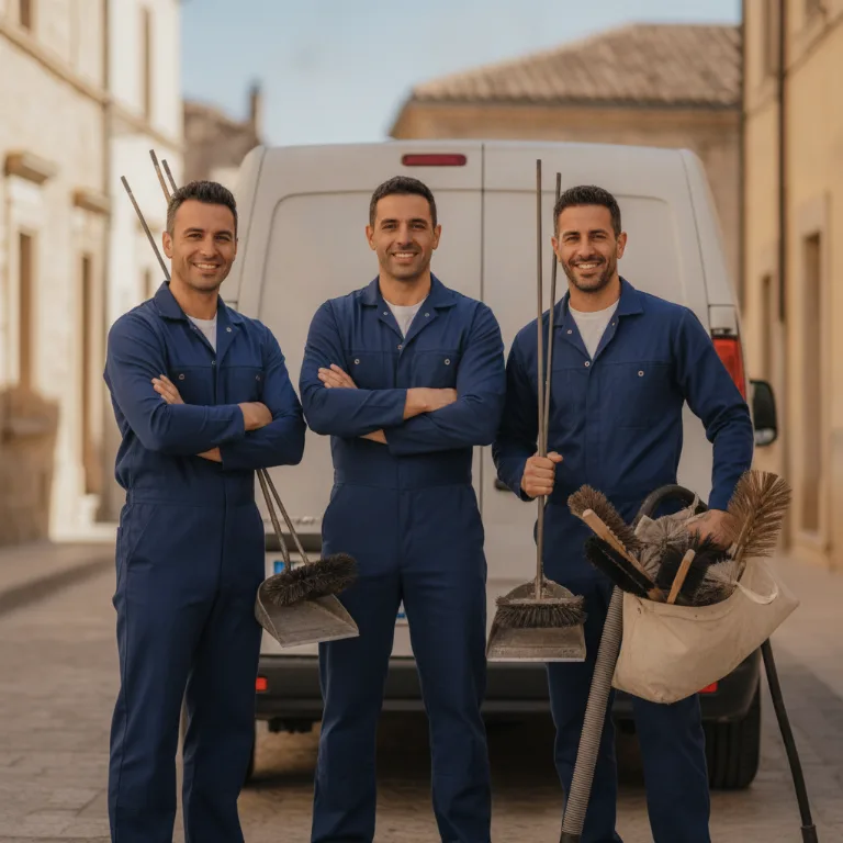 Deshollinador equipo en Barakaldo